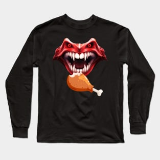 vampire teeth Long Sleeve T-Shirt